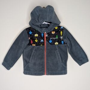 Columbia Woodland Animal Fleece Jacket Coat 2T